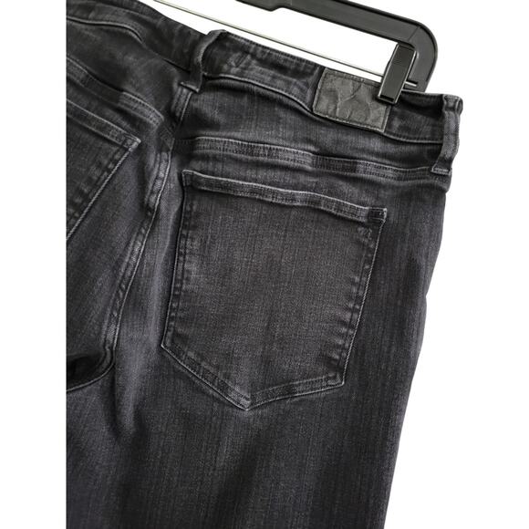 Madewell Jeans Womens 14W Black The Perfect Curvy Vintage Wide Leg Denim - Picture 9 of 11